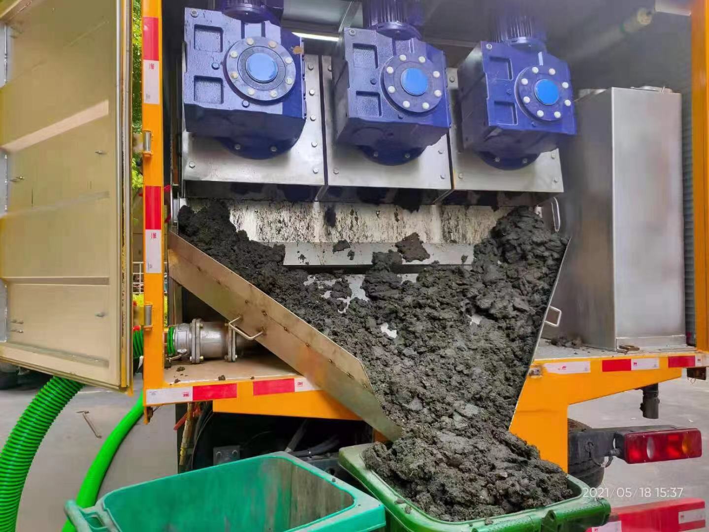 营口化粪池清掏城市维护站-泥浆净化干湿分离处理